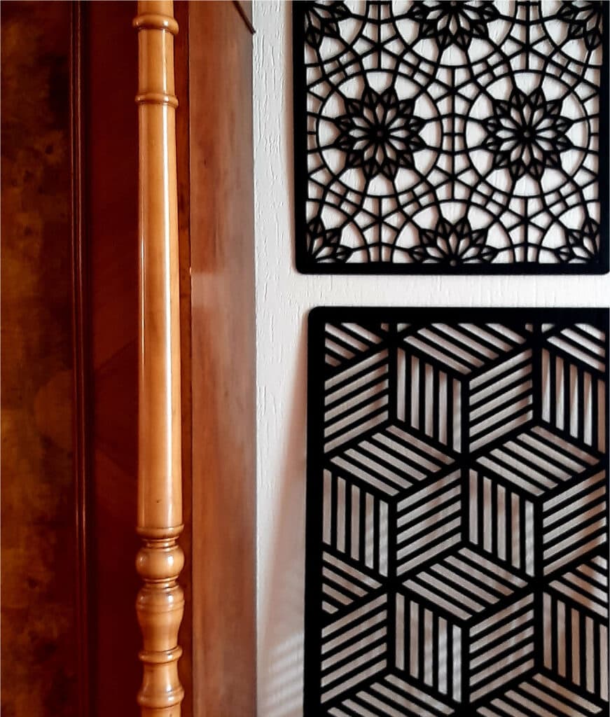 Maatwerk lasercut panelen