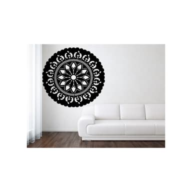 Mandala Bloem Enkel Laags