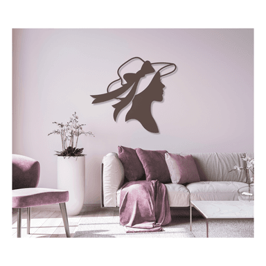 Vrouw met Derby Hoed